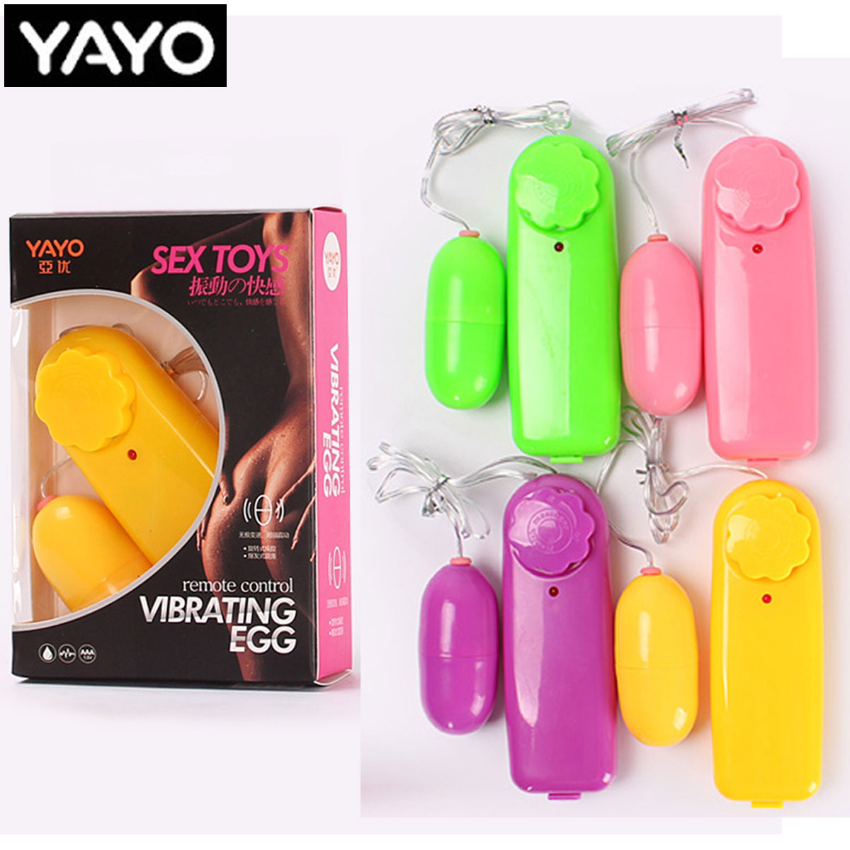 Vibrating Egg Vibrasyonlu Zevk Topu C-7265