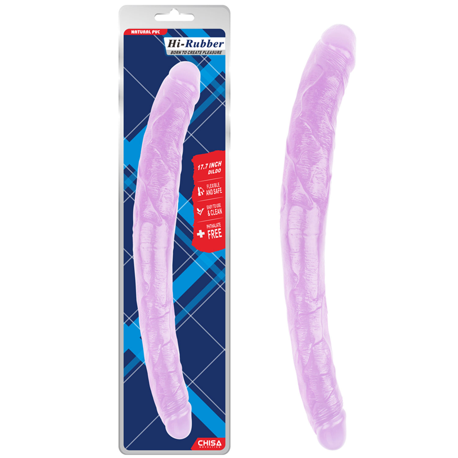 Hi-Rubber ift Tarafl Dildo 45 cm Boy 4.6 cm ap Jel Penis C-CH7308