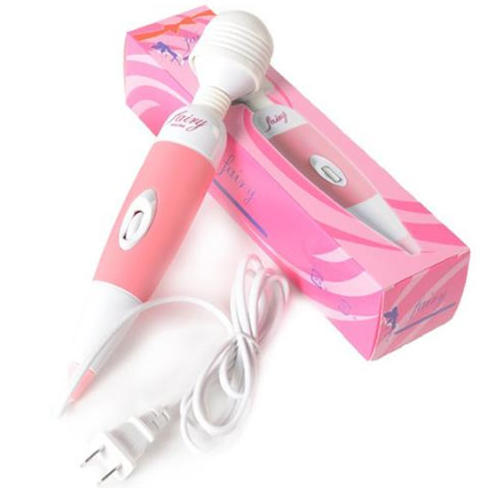 Fairy Wand Elektrikli Yksek Gte Titreimli Masaj Vibratr 13 cm C-W1045