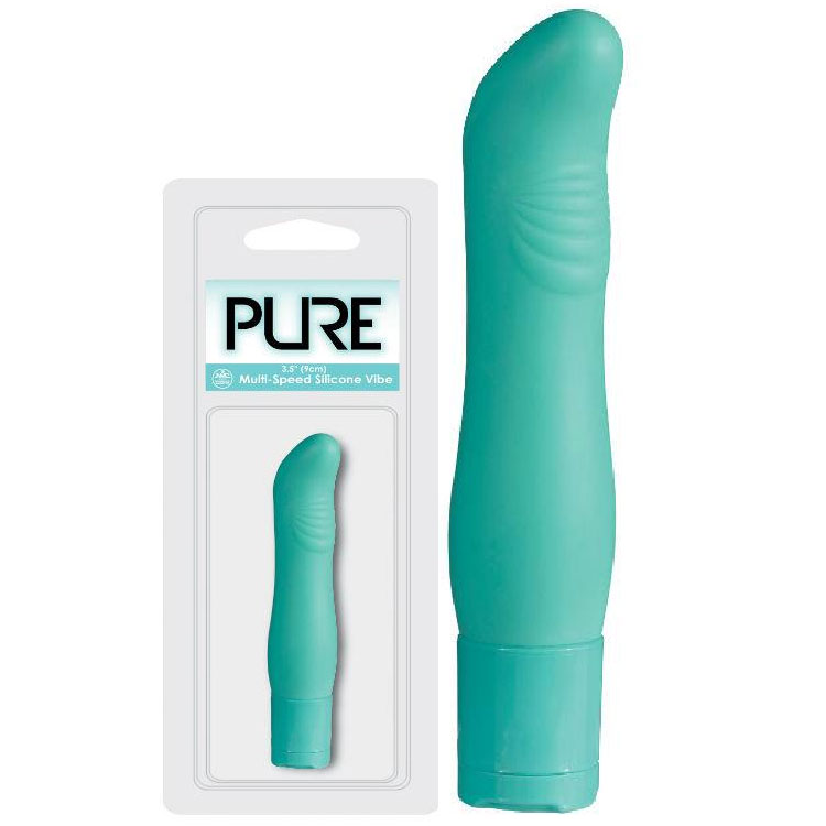 Pure Yeil Renk Modern 9 cm Silikon Vibratr C-749