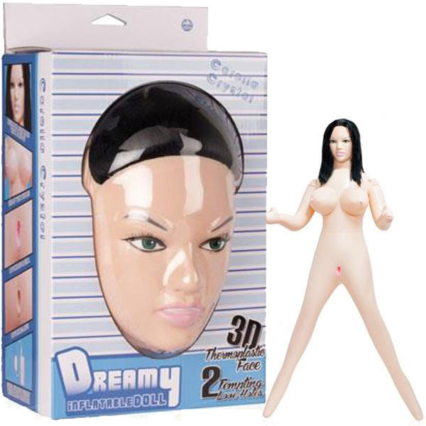 Corella Crystal Sex Doll 3D Yz Siyah Uzun Sal Makyajl Titreimli 2 levli Bakire ime Kadn C-N2010