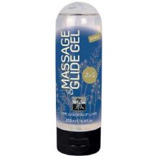 Shiatsu Massage Glide Gel 2 in 1 Kehribar Aromal Hem Lubrikant Hem Masaj Jeli C-1270