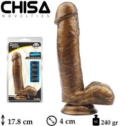 Heywood Jablome Vantuzlu 4 cm ap 17.8 cm Boyunda Et dokulu Yapay Penis C-CH7205