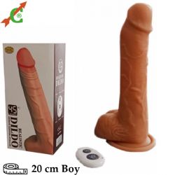 45 ℃ Istcl Oynar Bal leri Geri Hareketli Uzaktan Kumandal 20 cm Penis C-7240