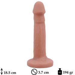 18.5 cm Boy 3.7 cm ap Gereki ift Katmanl Et Dokulu Suni Penis C-CH7293