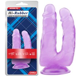 Hi-Rubber Mor Jel 18 cm Boy 3.5 cm ap Vantuzlu atal Penis C-CH7305