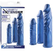 3 l Set Uzatmal Damarl Penis Klf Mavi - C-N0065MA