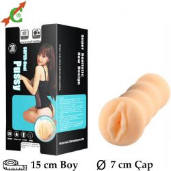 3D Super-Real Pussy Blue 15 cm Boy 7 cm ap Realistik Suni Vajina C-X8002