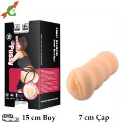 3D Super-Real Pussy 15 cm Boy 7 cm ap Realistik Suni Vajina C-X8012