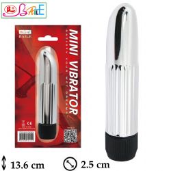 Titreimli Mini Metal Vibratr 13.6 cm Boy 2.5 cm ap L-B1292