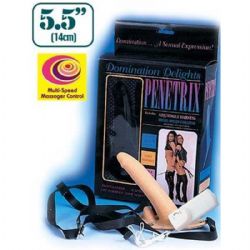 DOMNATONS DELGHT PENETRX 14,5 CM BOYUNDA TTREML  DOLU ANAL PROTEZ PENS C-103K