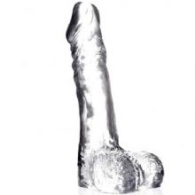 18 cm effaf Testisli Jel Dildo C-1347