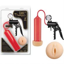 LUST PUMPER 20cm Derinlik Basn lerli Pistonlu Emi Gc Kuvvetli Vajina Girili Penis Pompas C-443