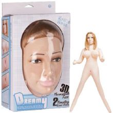 Kylila Hess Sex Doll 3D Yz Kumral Uzun Sal Makyajl Titreimli 2 levli Bakire ime Kadn C-N2007